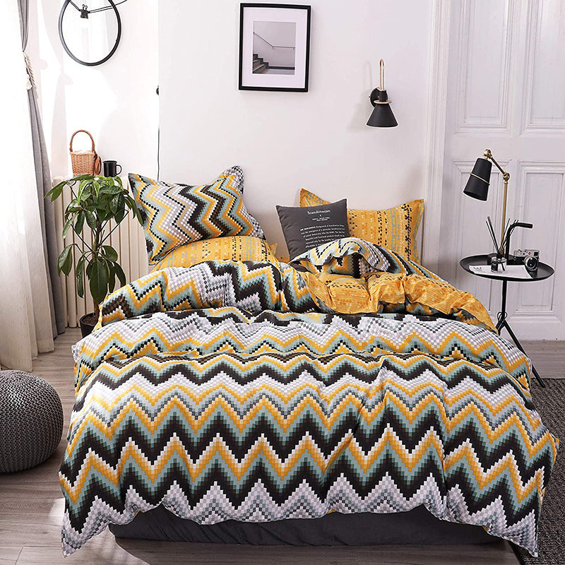YELLOW DUVET COVER