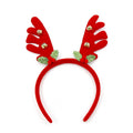 3-PCS Antler bell Festive Christmas Headbands for Adults & Kids - Reindeer Antlers, Santa, Snowman & Christmas Tree Designs